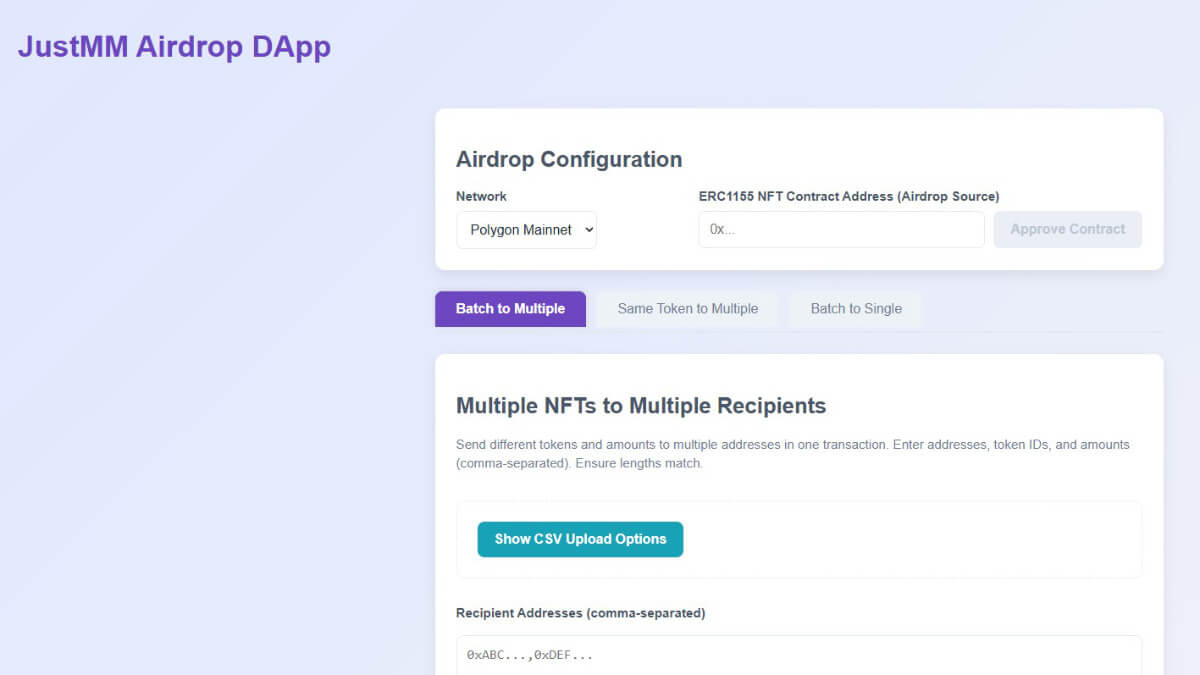 NFT Airdrop from JustMM
